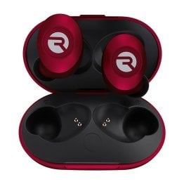 Raycon® The Everyday In-Ear True Wireless Stereo Bluetooth® Earbuds with Microphone and Charging Case (Flare Red)