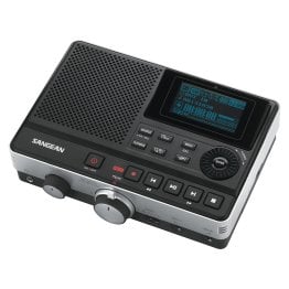 Sangean® DAR-101 Tabletop Rechargeable Digital MP3 Recorder with Built-in Stereo Microphone