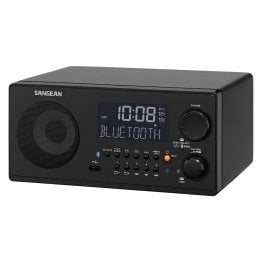 Sangean® WR-22 FM-RBDS/AM/USB Bluetooth® Digital Tabletop Radio with Remote