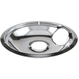 Stanco Metal Products Universal Chrome Drip Pan (8 In.)