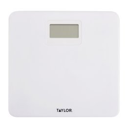 Taylor® Precision Products Digital Plastic Bath Scale, White, 330-Lb. Capacity