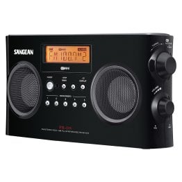 Sangean® PR-D5 FM-Stereo/AM Portable Digital-Tuning Radio (Black)