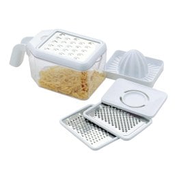 gia'sKITCHEN™ 6-Piece Grater Set with Juicer and Egg Separator