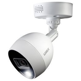 Lorex® Wired 4K Ultra HD Active-Deterrence Security Camera, White