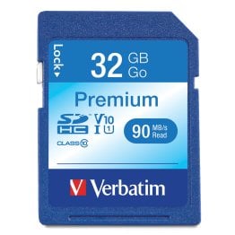 Verbatim® Class 10 SDHC™ Card (32 GB)