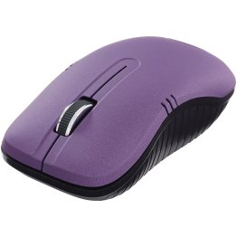 Verbatim® Commuter Series Cordless Optical Computer Mouse, 3 Buttons, 2.4 GHz (Matte Purple)