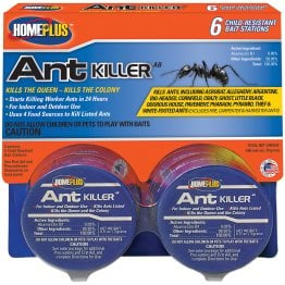 Home Plus® Ant Killer Bait Stations with Abamectin B1, 6 Pack