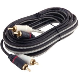 DB Link® Twisted-Pair Strandworx™ Series RCA Cable (12 Ft.)