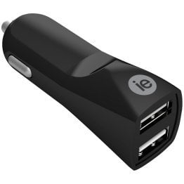 iEssentials® 3.4-Amp Dual USB Car Charger