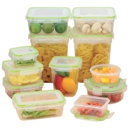 EuroHome 22-Piece Click-and-Lock Storage Container Set