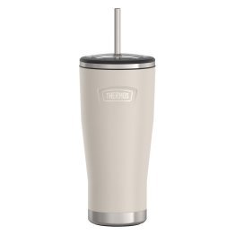 Thermos® Icon™ 24-Oz. Cold Stainless Steel Tumbler with Straw (Sandstone)
