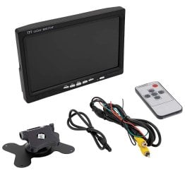 iBEAM Vehicle Safety Systems 7-In. Dash-Mount Color Video Monitor with 2 Inputs, TE-7VS