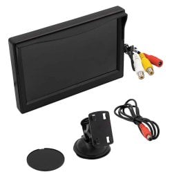 iBEAM Vehicle Safety Systems 5-In. Color Video Monitor with 2 Inputs, TE-50VS