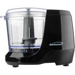 Brentwood® 1.5-Cup Mini Food Chopper (Black)