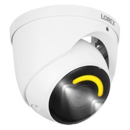 Lorex® H Series H30 IP Wired 4K+ 12.0-MP Dome Security Camera with Smart Lighting and Smart Motion Detection, White