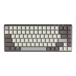 Azio Cascade Bluetooth® and USB 75% Mechanical Computer Keyboard, Hot-Swappable Switches, Backlit, Galaxy Light