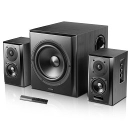 Edifier® 150-Watt Continuous-Power Amplified Bluetooth® 2.1 Bookshelf Speakers with Subwoofer and Remote, S351DB