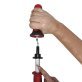 DrainX® Toilet Auger Plumbing Snake, 3 Ft., with Heavy-Duty Bulbhead, Gloves, and Storage Bag