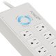Panamax® Power360® 8-Outlet Floor Strip with USB Pluggables