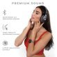 Raycon® The Everyday Over-Ear Active-Noise-Canceling Wireless Bluetooth® Headphones with Microphone (Frost White)