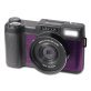 Minolta® MND30 4x Digital Zoom 30 MP/2.7K Quad HD Digital Camera (Purple)