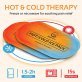 AllSett Health® Reusable Hot and Cold Gel Packs for Injuries, Orange, 4 Pack