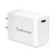 cellhelmet® 30-Watt Single USB-C® Power Delivery Wall Charger, White