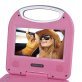 Proscan® 7-In. Portable DVD Player with Earphones, Remote, and Integrated Handle, Pink, PDVD7049