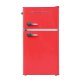 Frigidaire® 3.2-Cu Ft. 2-Door Retro Compact Bar Fridge with Freezer and Side Bottle Opener, EFR840 (Red)