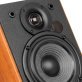 Edifier® 42-Watt Continuous-Power Amplified Bluetooth® Professional Bookshelf Speakers with Remote, R1380DB, 2 Count (Brown)
