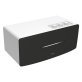 Edifier® D12 Desktop 70-Watt Continuous-Power Bluetooth® Amplified Integrated Stereo Speaker with Remote (White)