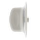 ERP® Replacement White Dryer Knob with Black Pointer for GE® Part Number WE1M654