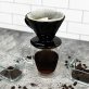 THE LONDON SIP Ceramic Coffee Dripper, Black (1 to 2 Cup)