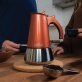 THE LONDON SIP Induction Stovetop Espresso Maker (6 Cup; Copper)