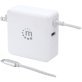 Manhattan® 60-Watt Power Delivery Wall Charger with Built-in USB-C® Cable