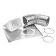 Lambro® 4-In. x 8-Ft. UL® 2158A Transition Duct Vent Kit