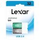 Lexar® JumpDrive® S60 32-GB USB 2.0 Flash Drives (2 Pack; Black/Teal)