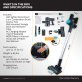 VETTA Lightweight Cordless Stick Vacuum Cleaner with Bonus Washable HEPA Filters and 2,200 mAh Battery