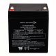 Bright Way Group® BWG 1250 F1 Battery