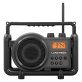 Sangean® LUNCHBOX Portable FM/AM Ultra-Rugged Utility Worksite Digital Radio (Gray/Black)