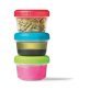 Starfrit® Easy Lunch Set of 3 Mini Containers