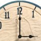 Taylor® Precision Products 14-In. Poly-Resin Clock with Thermometer, By the Sea