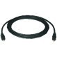 Tripp Lite® by Eaton® TOSLINK® Digital Optical SPDIF Audio Cable, Black (3 Ft.)