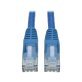 Tripp Lite® by Eaton® CAT-6 Gigabit Snagless Molded Solid UTP Ethernet Cable (50 Ft.; Blue)