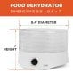 Commercial Chef CCD100W6 280-Watt 5-Tray Food Dehydrator
