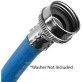 Certified Appliance Accessories® Blue EPDM Washing Machine Hose, 4ft