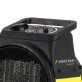 DURA HEAT® EUH1465 1,500-Watt-Max Portable Electric Forced-Air Utility Heater with Tilting Base, Yellow and Black