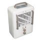 Comfort Glow® EUH341 1,500-Watt-Max Portable Electric Forced-Air Milkhouse-Style Utility Heater, White and Gray