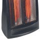 Comfort Glow® QTH350 1,500-Watt-Max Portable Quartz Tower Heater with Thermostat, Black