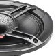 DB Drive™ WDXMOTO Series WDX69MOTO-CD 6-In. x 9-In. 650-Watt-Max-Power 2-Way Full-Range Speakers with Backloaded Compression Driver, Black, 2 Count